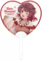 花海佑芽 ハート型クリアうちわ アラビアンver. 「学園アイドルマスター 初星学園 Arabian Cafe×animatecafe」