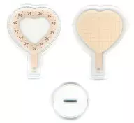 アクリルデコうちわ・ホワイト