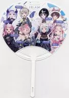 集合(8人) うちわ 「バーチャルYouTuber IRIAM」 C106配布品
