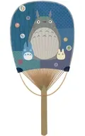 祭り 小判竹うちわ 「となりのトトロ」