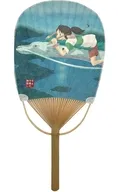 [新品] ハクに乗って 小判竹うちわ 「千と千尋の神隠し」