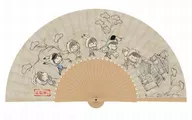 松野家(6つ子) 戯画ver. 扇子 「おそ松さん」