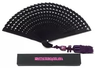 Mitsuhiro Oikawa Folding Fan (Aogeba Sonshi / Purple) Mail Order Only