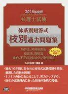 Patent Attorney Examination System, Short Answer System, Past Problems by Branch, 2016 Edition
