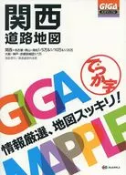 Kansai Road Map in GIGA Map