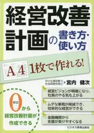 経営改善計画の書き方・使い方