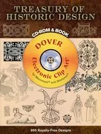 CD付)Treasury of Historic Design CD-ROM and Book / Michael Estrin