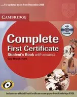 CD付)Complete First Certificate Student’s Book with answers