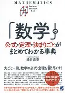 A dictionary in which the formulas, theorems, and rules of the 「 Mathematics 」 can be understood collectively