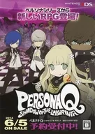 3DS PERSONAQ SHADOW OF THE LABYRINTH フライヤー