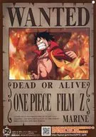 WANTED DENA OR ALIVE ONE PIECE FILM Z フライヤー / 尾田栄一郎