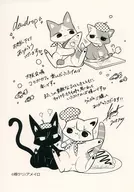 楔ケリイラスト展 グッズ購入特典ペーパー