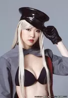 Ayaka Ando (Bisyamon) / Upper Body / Left Hand Raised / Gray Background / Character Tomoshot / Stage "NORAGAMI - Gods and Wishes -" Personal Bromides