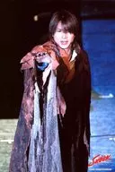 Kinki Kids / Koichi Domoto / Live Photo / Above Knee / Costume Brown. White / Right Hand Front / Open Mouth / 2L Size / ENDLESS SHOCK 2010