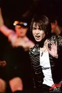 Kinki Kids / Koichi Domoto / Live Photo, Bust Up, Costume Black. Gold, Left Hand Par, Open Mouth, 2L Size / ENDLESS SHOCK 2012