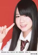 高田志織/SKE48×B.L.T.2012 02-RED08/054-C