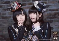 Petit Milady / Aoi Yuki / Ayana Taketatsu / Bust Up / Costume Black / Right Hand Jaw / Left Hand Hair / Background Brick / 「 7.19 Maihama Anphy Shea Ter 」 / 「 Anphy Shea Ter's Monster! Find Your Phantom! ~ Not 2 nd LIVE ~ 」 Venue Sale Bromide