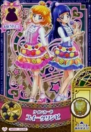 MP01 32/48 [Campaign] : Twin Card Sweets One Piece / Mirai Asahina & Rico