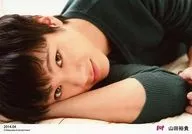 D2/山田裕貴/横型・バストアップ・衣装緑・右手曲げ・「2014.04」/p.o.t会員限定ブロマイド