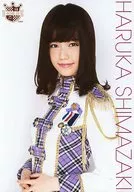 Haruka Shimazaki / AKB48 CAFE & SHOP limited edition A4 size Official photo poster, the 47 th edition.