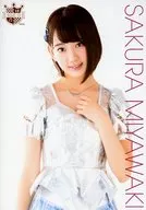 Sakura Miyawaki / Upper Body / AKB48 CAFE & SHOP Limited A4 size Official photo poster No. 80