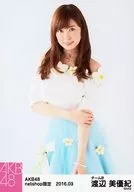 渡边美优纪/膝上/AKB48 2016年3月度net shop限定个别生写真「2016.03」「粉色服装」