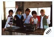 A.B.C-Z / Assembly (5 persons) / Horizontal, Upper body, Goseki Left-Hand Lifting Parr, Both Hands Parr / Official Official photo