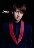 VIXX/KEN(ケン)/衣装黒・赤・正面/CD「Depend on me[初回限定盤B](VBZJ-12)」特典トレカ