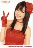 Erina Mano / Upper Body, Costume Red, Right Hand Piece / Hello! Project 2011 WINTER ~ Welcome Fresh Festival ~