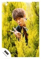 NEWS / Keiichiro Koyama / Upper Body / Costume Black / White / Red / Right Hand Piece / Mouth Purses / Plants / "NEWS LIVE TOUR 2015 WHITE" DVD Special Film Shooting / Official Official photo