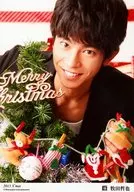 D-BOYS / Tetsuya Makita / Bust Up, Costume Black, Left Hand Decoration, Christmas Tree, 「 2013 x' mas 」 / Official Official photo