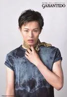 D-BOYS / Hirofumi Araki / Upper-body, Blue Costume, Left Hand Bandana, Background White / "D Ste 16 th×TS Musical Foundation GARANTIDO" Venue Limited Bromide