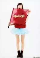 Wake Up, Girls! / Aoyama Yoshino / Whole Body, Clothing Red, Uniform, Both Banner, Opening the Mouth / Tohoku Rakuten Golden Eagles & Wake Up, Girls! Collaboration Memorial "Sendai Limited Bromide"