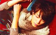 浜尾京介/上半身・両目閉じ・印刷サイン入り/浜尾京介メッセージビデオカード