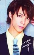 Kyosuke Hamao / Bust Up / Background Light / Print with signature / Kyosuke Hamao Message Video Card