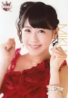 Miki Nishino / Bust Up / Red Costume / AKB48 CAFE & SHOP Limited A4 Size Official photo Poster No. 84