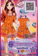 39-3 - ★ [P] : Orange paisley Chiffon Dress