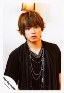 Hey!Say!JUMP/高木雄也/上半身衣服黑色・项链・合口・双手下・背景白色/16夏季音乐会漫画&商品摄影/官方生写真
