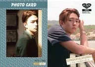 PHOTO[生写真カード(バストアップ/黒ジャケット/壁)(/145)]：稲葉友/生写真カード(バストアップ/黒ジャケット/壁)(/145)/稲葉友 ファースト・トレーディングカード