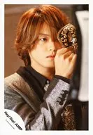 Hey!Say!JUMP/高木雄也/托胸衣灰色·黑色·右向·右手假面/"Masquerade>PV摄影/公式生写真