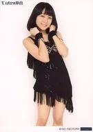 ハロプロ研修生/室田瑞希/膝上・衣装黒・両手グー・背景白・2Lサイズ/°C-uteコンサートツアー2014春～°C-uteの本音～