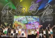 Milky Homes / Set (4 personas) / Live Photo, Horizontal, With Print Signature and Message / BD "Live Milky Homes Great Athletic Festival" Gamers Benefits Bromide