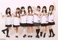 Wake Up，Girls！/集合(7人)/卧式·全身·肩组·中心吉冈茉祐·闭口·山下七海右侧组合/Wake Up，Girls！&东北乐天金鹰限定明信片