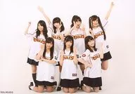 Wake Up，Girls！/集合(7人)/横型·全身·膝立·中锋吉冈茉祐·双手Goo/Wake Up，Girls！&东北乐天金鹰限定明信片