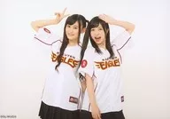 Wake Up, Girls! / Mayu Yoshioka, Miyu Takagi / Horizontal, Top, Mayu Yoshioka Left, Top of Head, Opening Mouth, Miyu Takagi Right Piece / Wake Up, Girls! & Tohoku Rakuten Golden Eagles Limited Bromuro