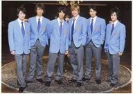 Grupo (6 personas) / Horizontal, Cuerpo completo, Uniforme, Tamaño 2L / Película "Takumi-kun Series That, Clear Aozora" Special Official photo for visitors