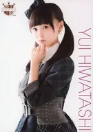 Yui Hiwatashi / Upper Body, Check Costume / AKB48 CAFE & SHOP Limited A4 size Official photo Poster, No. 87