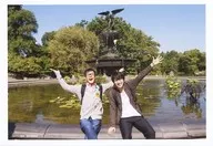 Ryouta Murai / Takashi Sato / Horizontal / Knee-high / Hand-up / 「 Ore tabi. 」 L size Official photo NY / Ryouta Murai x Takashi Sato 2 shot set1