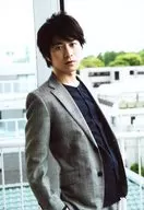 Ryouta Murai / Upper Body / Costume Black / Grey / Check Pattern / Right Hand Pocket / Photo Collection 「 Style Book 」 Launch Memorial Event Bromide Set C