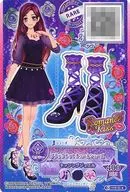 112-1-★[P]:黑色圓點薄紗鞋/香澄夜空